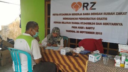 Klinik RBG RZ Melaksanakan Program Pengobatan Gratis